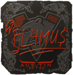 Sticker | FL4MUS (Foil) | Austin 2025