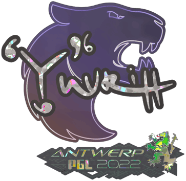 Sticker | yuurih (Parıltılı) | Antwerp 2022