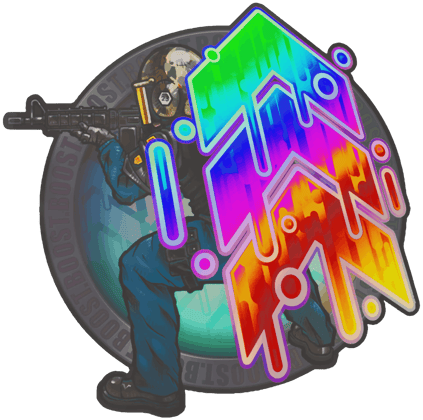 Sticker | 双架 (全息)