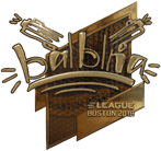 Sticker | balblna (Gold) | Boston 2018 image