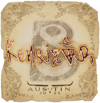 Sticker | kensizor | Austin 2025