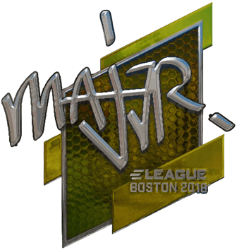 Sticker | MAJ3R (reflectante) | Boston 2018