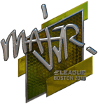 Sticker | MAJ3R (Foil) | Boston 2018