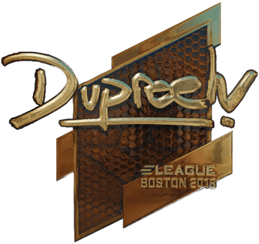 Sticker | dupreeh (ทอง) | Boston 2018