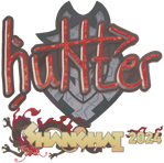 Sticker | huNter- (Holo) | Shanghai 2024