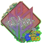 Sticker | slaxz- (Glitter) | Rio 2022 image