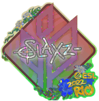 Sticker | slaxz- (Glitter) | Rio 2022