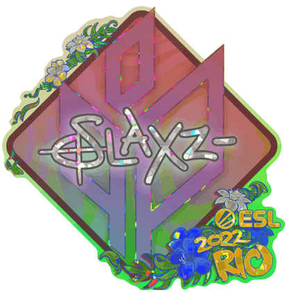 Sticker | slaxz- (グリッター) | Rio 2022