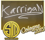 Sticker | karrigan | Cologne 2015 image