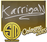 Sticker | karrigan | Cologne 2015
