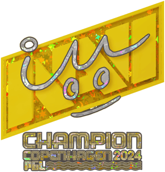Sticker | iM (グリッター、チャンピオン) | Copenhagen 2024