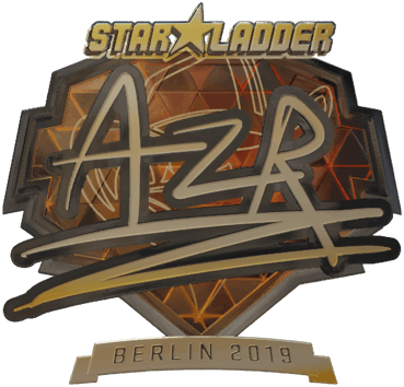 Sticker | AZR (ทอง) | Berlin 2019