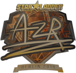 Sticker | AZR (Gold) | Berlin 2019