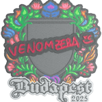 Sticker | venomzera (Embroidered) | Budapest 2025
