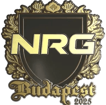 Hình dán | NRG (Vàng) | Budapest 2025