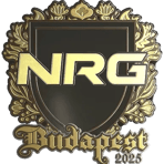 Sticker | NRG (Gold) | Budapest 2025