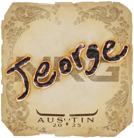 Sticker | jeorge | Austin 2025 Sticker | jeorge | Austin 2025 image