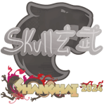 Sticker | skullz | Shanghai 2024