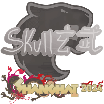 Sticker | skullz | Shanghai 2024