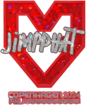 Sticker | Jimpphat (Glitter) | Copenhagen 2024