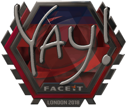 Sticker | yay (premium) | Londres 2018