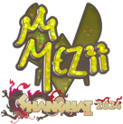 Sticker | mezii (Glitter) | Shanghai 2024 image
