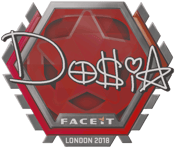 Sticker | Dosia | London 2018