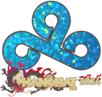 Sticker | Cloud9 (Glitter) | Shanghai 2024 Sticker | Cloud9 (Glitter) | Shanghai 2024 image
