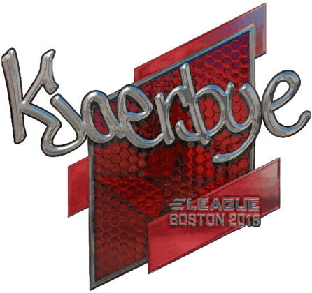 Sticker | Kjaerbye (Glanz) | Boston 2018