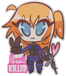 Sticker | Kawaii Killer CT