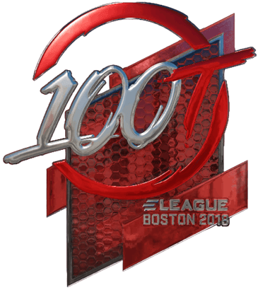 Sticker | 100 Thieves (Glanz) | Boston 2018