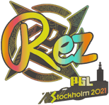 Sticker | REZ (Holo) | Stockholm 2021
