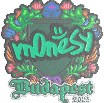 Hình dán | m0NESY (Dệt thêu) | Budapest 2025
