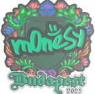 Sticker | m0NESY (Embroidered) | Budapest 2025 Sticker | m0NESY (Embroidered) | Budapest 2025 image