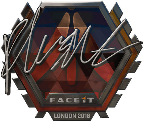 Sticker | flusha (foliowana) | Londyn 2018