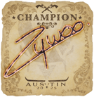 Sticker | ZywOo (Champion) | Austin 2025 image