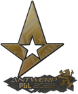 Sticker | Astralis (Gold) | Antwerp 2022 image