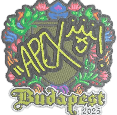 Aufkleber | apEX (Gestickt) | Budapest 2025