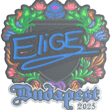 Sticker | EliGE (Embroidered) | Budapest 2025