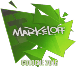 Sticker | markeloff | Cologne 2016 image