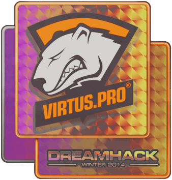 Adesivo | Virtus.Pro (Holográfico) | DreamHack 2014