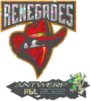 Sticker | Renegades (Glitter) | Antwerp 2022