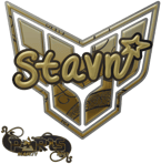 Sticker | stavn (Gold) | Paris 2023