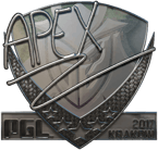 Sticker | apEX (Foil) | Krakow 2017 image