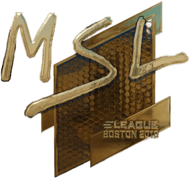 Sticker | MSL（黃金）| Boston 2018