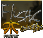 Sticker | flusha (Foil) | Cologne 2015