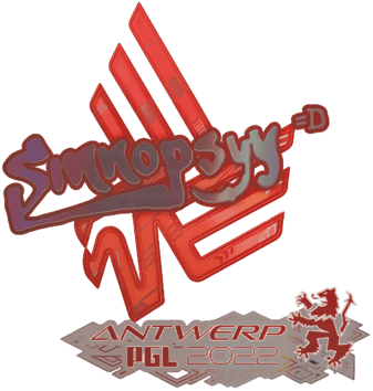 Sticker | sinnopsyy (ホログラム) | Antwerp 2022