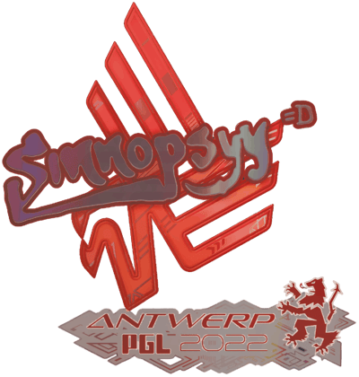 Sticker | sinnopsyy (Ảnh toàn ký) | Antwerp 2022