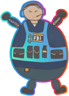 Sticker | Poorly Drawn Ava image