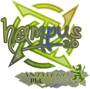 Sticker | hampus (holo) | Antwerpen 2022